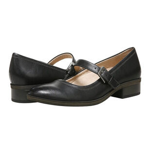 Soul Naturalizer Womens Ramona Mary Jane Flats US 9.5 Wide EU 40.5 Black NIB